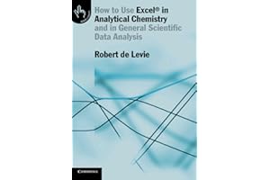 How to Use Excel® in Analytical Chemistry