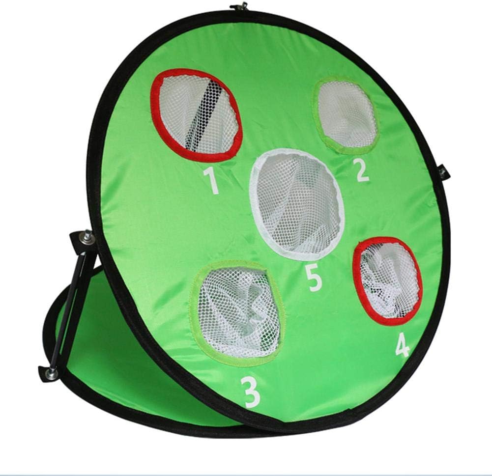 chlius Golf Practice Net Pop Up Golf Chipping Net Foldable Golf Training Net Golf Target Nets With Carry Bag, Golf Accessories For Indoor Outdoor Short Game Training, 22 X 22 X 20 Inches
