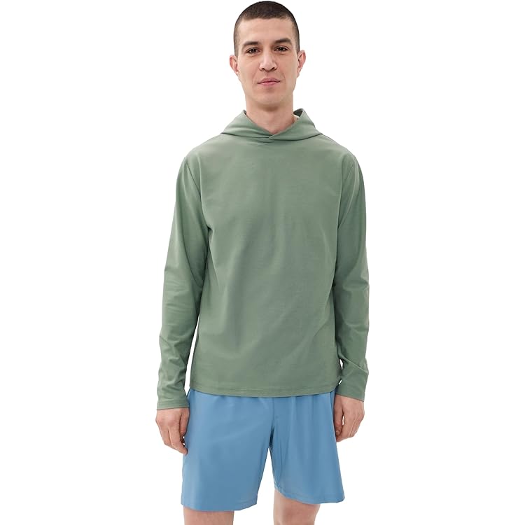 Sweat Beyond Yoga Homme – Vert Moyen, Taille M, Modal/spandex, Neuf Avec étiquette