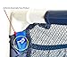 Rolling Pool Storage Bin Cart - Extra Large - Pool And Ball Storage Organizer With Nylon Mesh Basket - Holds Beach Towels, Toys And Floatation Devices