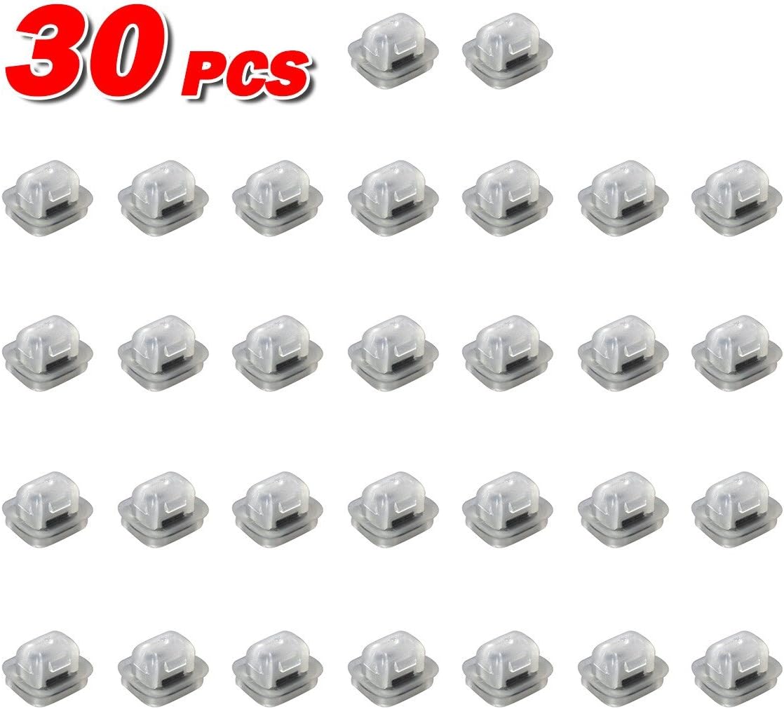 PartsSquare 30pcs Fender Liner Door Panel Fastener Rivet Push Clips Retainer Replacement