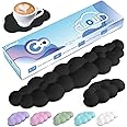Cloud Wrist Rest for Computer Keyboard Arm Wrist Rest with Non-Slip Base Extended Wrist Rest Ergonomic Memory Foam for Keyboard and Mouse Typing Pain Relief, Office, Gaming, Computer