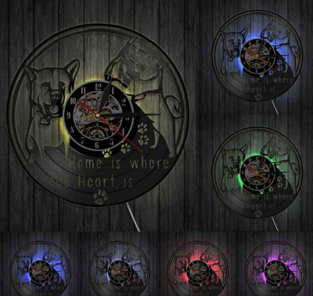 Best Home Is Where The Heart Is Decor Clock