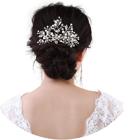 Amazon Com Ulapan Bridal Hair Accessories Wedding Hair Comb