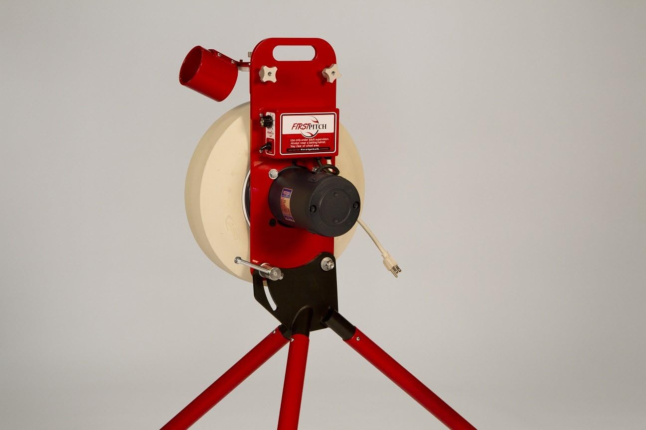 First Pitch Original Pitching Machine [64" Cricket, 120V
