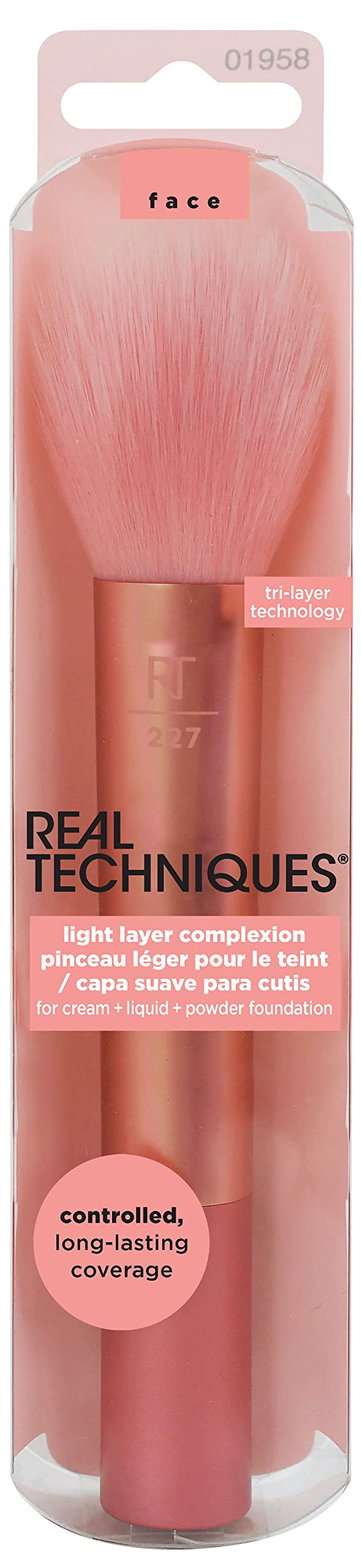 Real Techniques Light Layer Powder Make-Up Brush for Powders and Bronzers