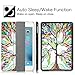 Fintie Case for iPad Mini 4 - Slimshell Lightweight Smart Stand Protective Cover with Auto Sleep/Wake Feature for iPad Mini 4 (2015 Release), Love Tree