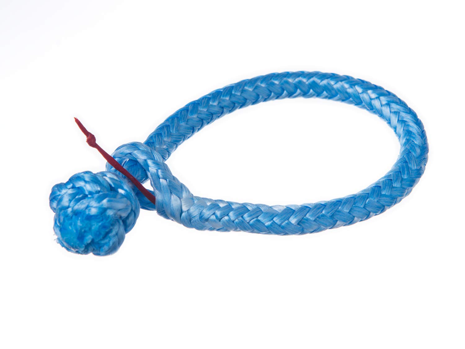 New Marine Dyneema rope shackle, 5 mm, blue, breaking load more than 2000 kg.