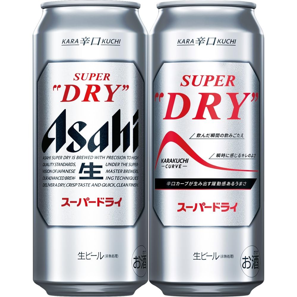 スーパードライ アサヒ ビール 500ml 24本 【新・辛口 生ビール】商品画像