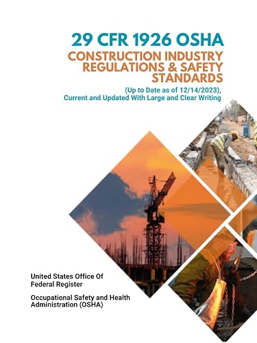 29 CFR 1926 OSHA Construction Industry Regulations & Safety Standards ...