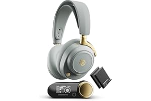 SteelSeries Arctis Nova Elite - Hi-Res Wireless Gaming Headset — 96kHz/24bit — Carbon Fiber Speakers — ANC — AI Noise Rejecti