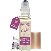 Zoha Egyptian Musk | Roll on Perfumes for Women &amp; Men | Alcohol-free Egyptian Perfume Oil | Travel Size Long Lasting Fragrance | 6ml Roller