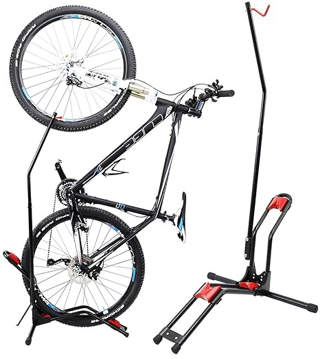 upright bike stand