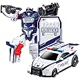 New TOBOT, TOBOT P, Youngtoys Transforming Collectible Vehicle to Robot, Heroes Animation Character Toys for Kids 3 and up Transform Toys Cars, Large Size 6-inch