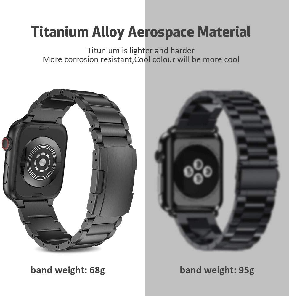 apple watch titanium weight