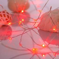 Ariceleo Led Fairy Lights Battery Operated, 2 Packs