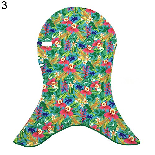 baAbiIloOng Multicolor Facekini Head Mask UV Guard Sun Protection Swimming Beach Face Kini 3#