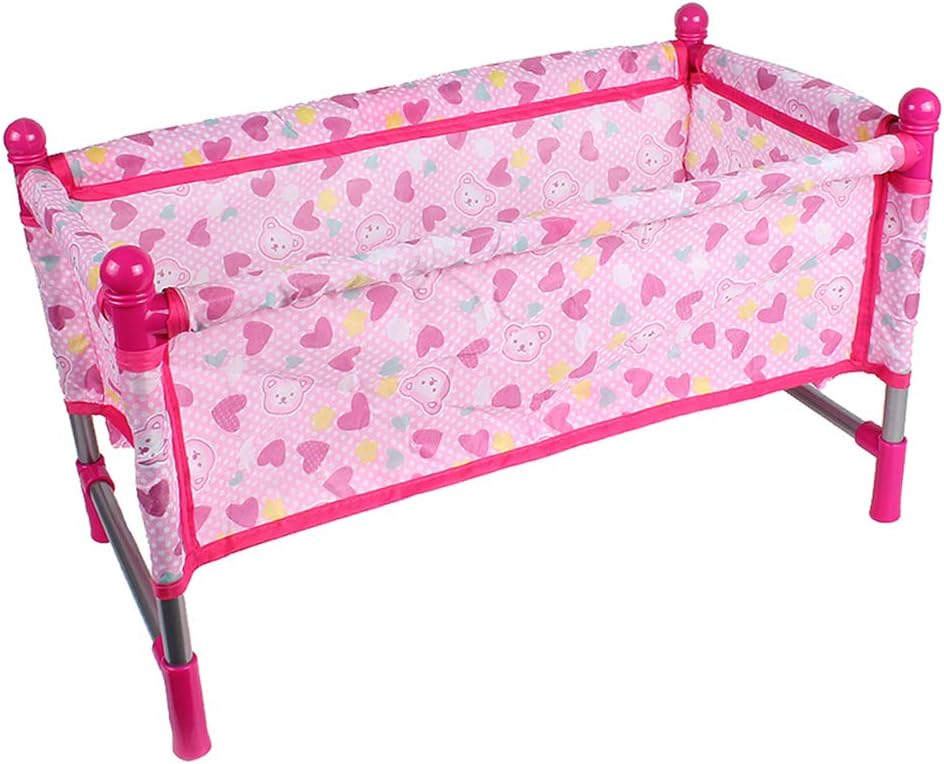a baby doll crib
