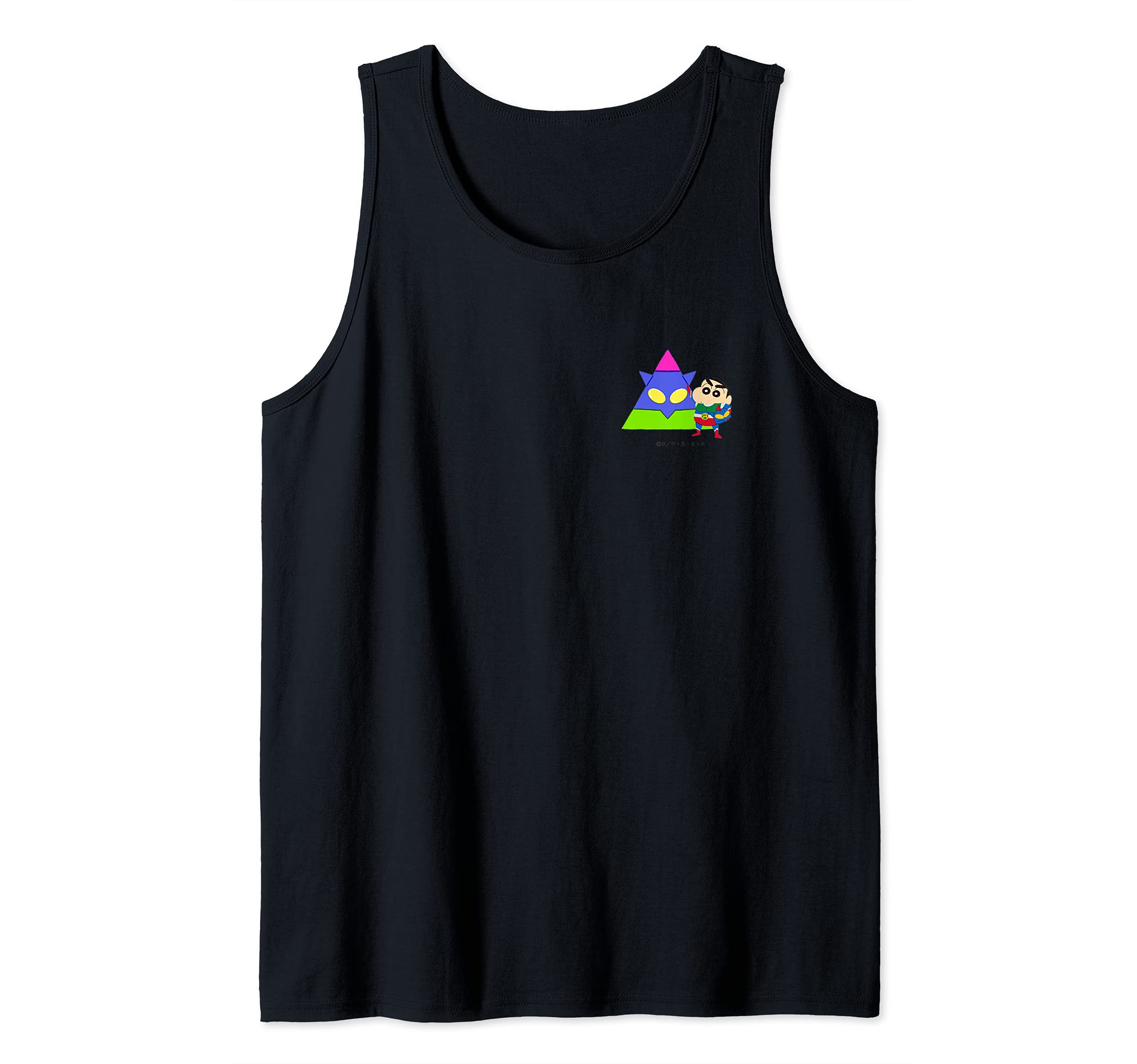 Crayon Shin-chan FUN! FUN! STUDY A to Z ”A” one point Tank Top