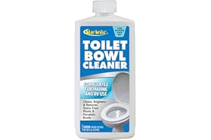 Star Brite Toilet Bowl Cleaner - for Boat, RV, Portable Toilets, Removes Stains, Fresh Scent, 16oz (086416)