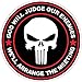 God Will Judge Our Enemies Punisher Vesion 2 Decal 5