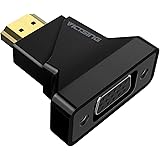 HDMI to VGA Adapter, [Upgraded Version] VicTsing 1080P HDMI to VGA Video Converter Adapter with Micro USB Power Charging Port for PC, Laptop, Desktop, TVBOX, DVD and other HDMI Input Devices