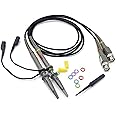 RioRand 2-Pack PP150 100 MHz Oscilloscope Clip Probes with Accessory Kit (2PCS) (B)