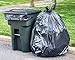 Plasticplace 95-96 Gallon Garbage Can Liners │ 1.5 Mil │ Black Heavy Duty Trash Bags │ 61” X 68” (50Count) (W95LDB15)