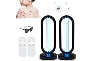 EYTPU Lumivyx HaloClean UV Official - 2024 New Generation Lumivyx Haloclean Bed Lamp, Lumivyx HaloClean UV, UVO Lamp Spaces up to 450 Square, Cleans The Bedroom and Provides Lighting (2pcs)