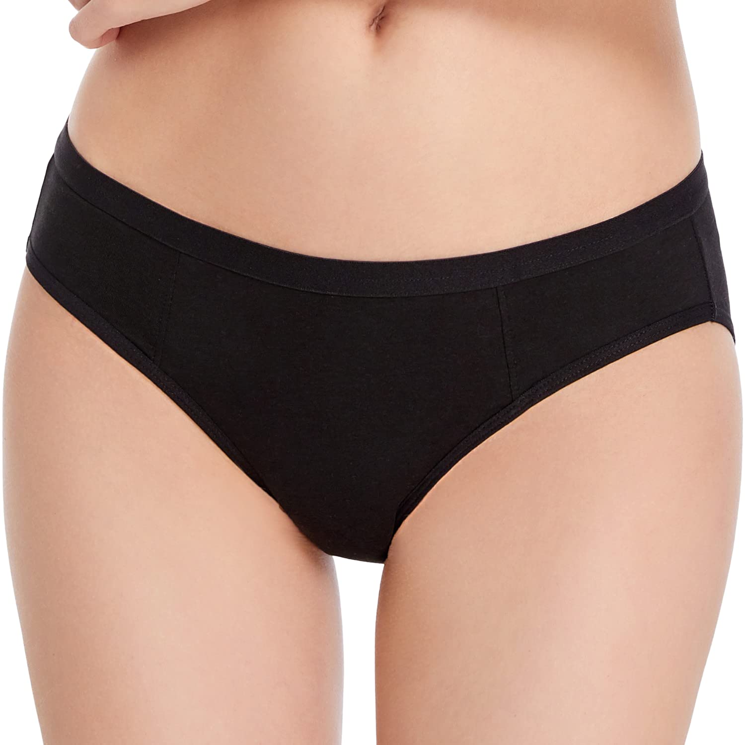 Bambody Absorbent Brief: Super Comfy Period Panties - Single Pack: Black - 5X-Large