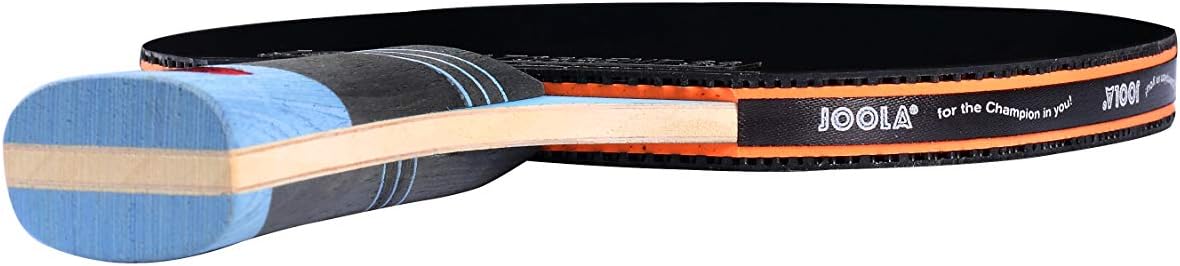 JOOLA Omega Speed - Table Tennis Racket for Advanced Training with Flared Handle - Tournament Level Ping Pong Paddle with Torrent 33 Table Tennis Rubber- Designed for Speed : Sports & Outdoors