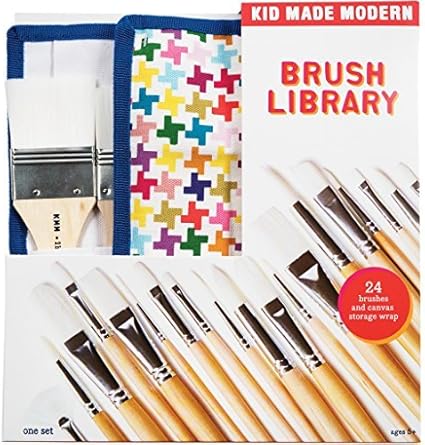 kid made modern arts and crafts library set