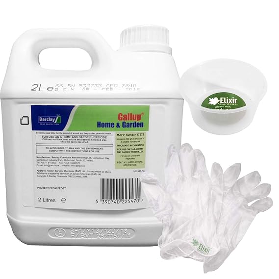 Gallup Barclay Home and Garden 2 litre GLYPHOSATE WEEDKILLER With