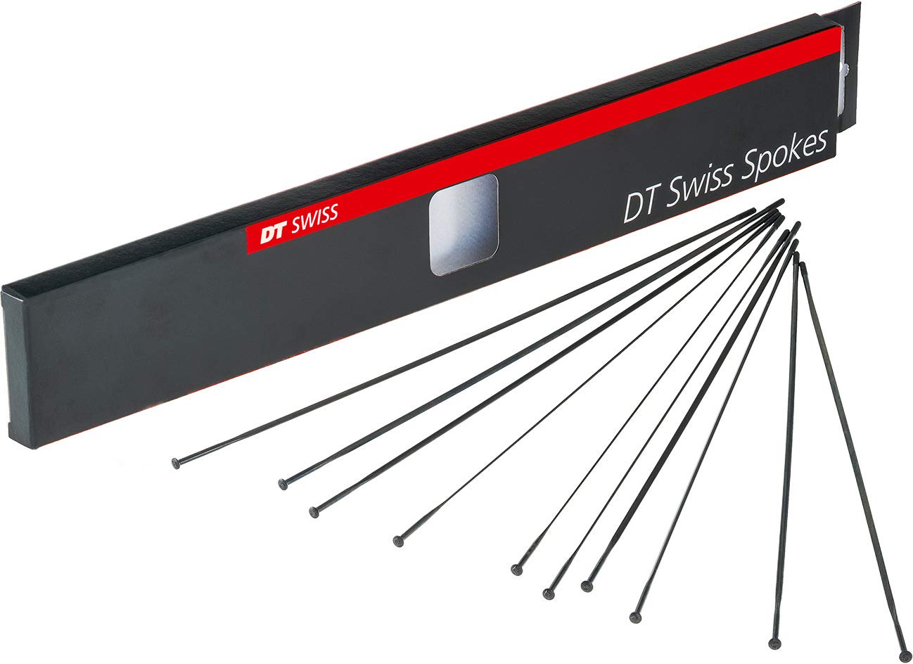 DT Swiss Aero Comp Straight Pull Spokes 14 g = 2 mm box 20, black 300 mm