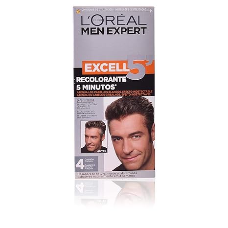 L Oreal Paris Men Expert Excell 5 Brush In Hair Colour Natural