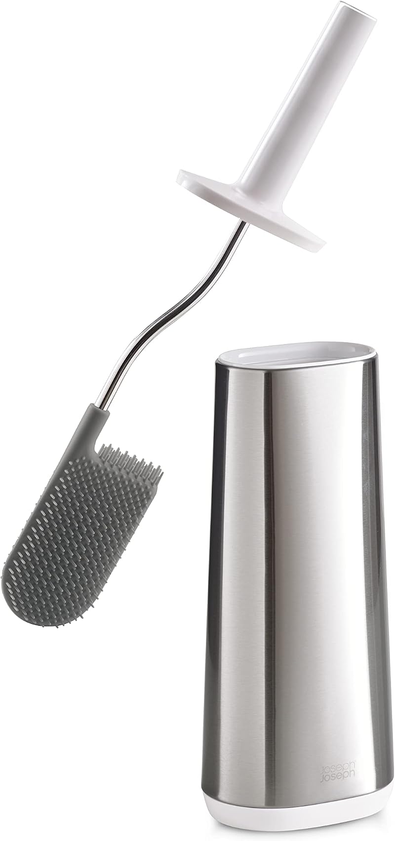 Joseph Joseph Flex Smart Hygienic Silicone Toilet Brush and Holder Set