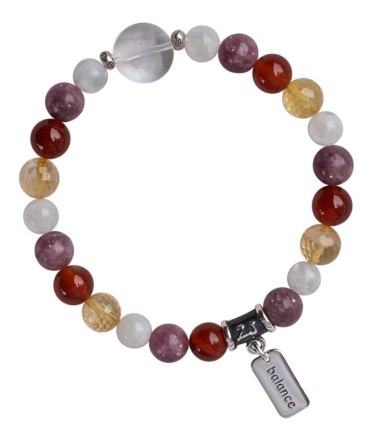 MENOPAUSE RELIEF Bracelet Moonstone, Lepidolite