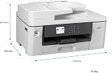 Brother MFC J6540DW Wireless Colour A3 4-in-1 Printer UK Plug view 3