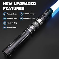 Saberforms Lightsaber Dueling Light Saber with 12