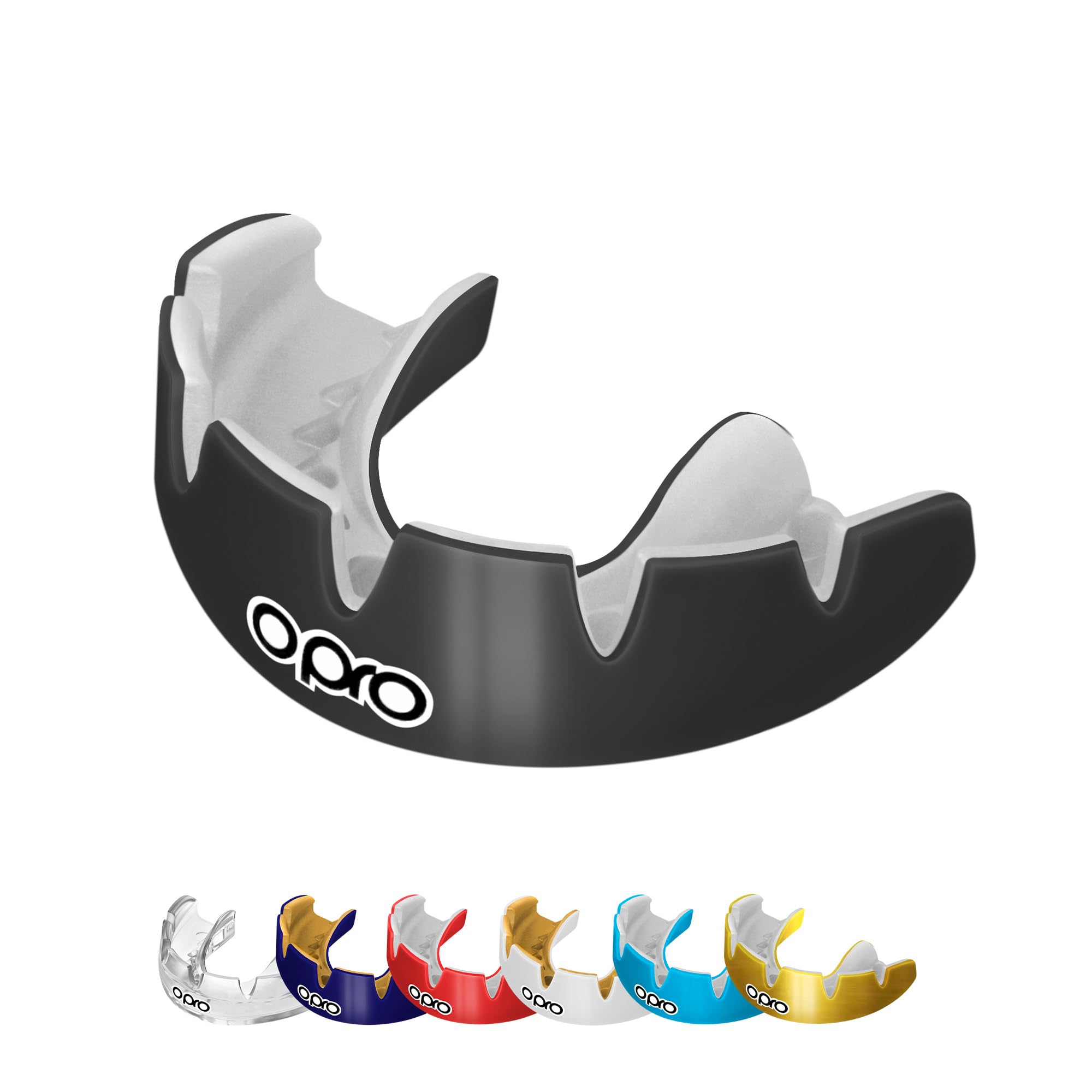 OPRO Instant Custom-Fit Mouthguard for Braces – Gum Shield Adult (Age 10+) – OPRO Mouth Guard Boxing and MMA, Easy Self-Fit Gum Shield Rugby and Hockey - Maximum Protection with Dental Warranty — image 1