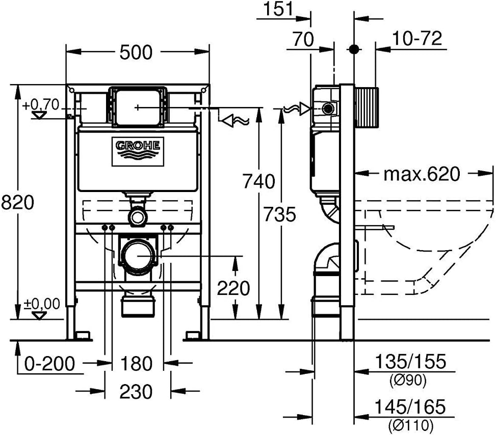 GROHE 38526000, Blue, 0,82 m - Image 4