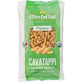 L'Oro Del Sud Organic Cavatappi Pasta, 100% Durum Wheat, 16 oz, (Pack of 4) | Italian Pasta with Premium Quality, USDA Organic, Non-GMO, Vegan, Kosher, Corkscrew Shape for Sauces, Product of Italy