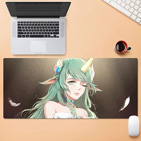 Amazon Co Jp マウスパッド アニメ下敷き 大型ゲーミングキーボードパッド ノンスリップラバーベース ステッチエッジと防水表面400x900xmm 300x800mm 色 E Size 300x800x3mm ホーム キッチン