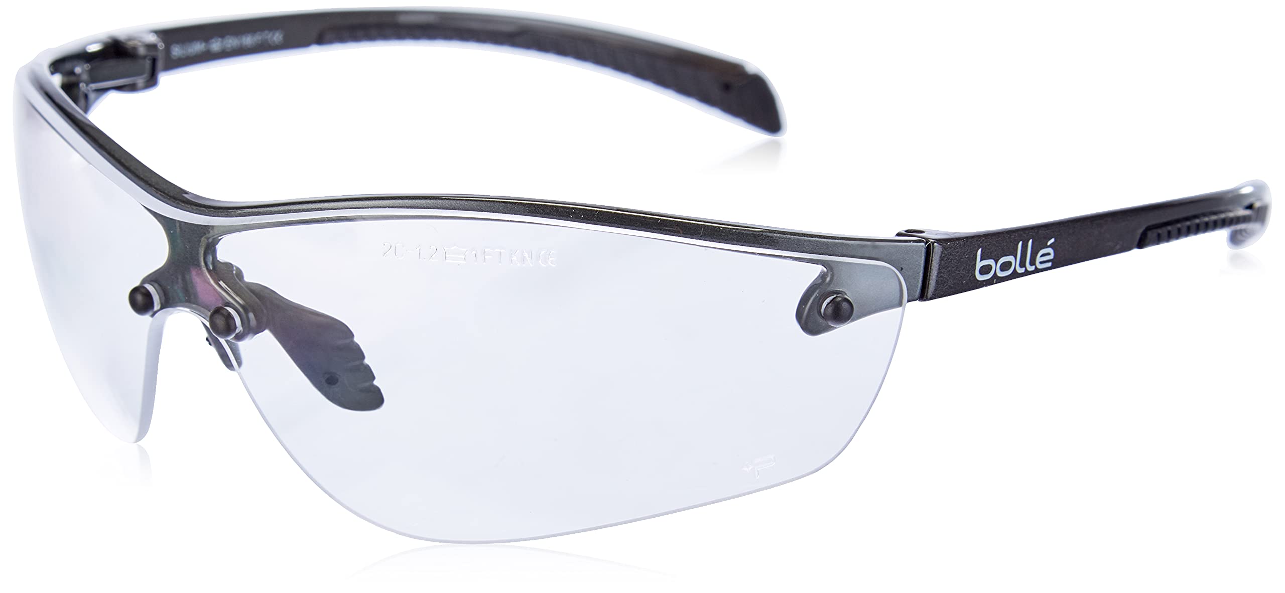 Bolle SILIUM+ Clear Lens Lightweight Safety Glasses