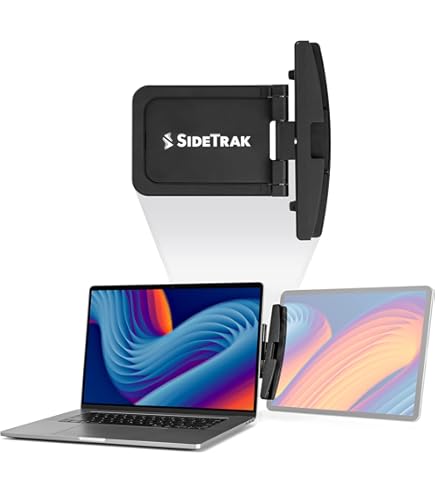 CloudValley Magnetic Laptop Phone Holder - 360° Rotating Mount For IPhone MagSafe & All Phones, Black