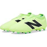 New Balance Unisex Tekela Magique FG V4+ Soccer Shoe,Bleached Lime Glo/Lime Leaf/Black,Men 9.5 / Women 11