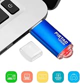 FISTAD 128GB USB 2.0 Flash Drive Memory Stick with Dust Cap - Blue view 3