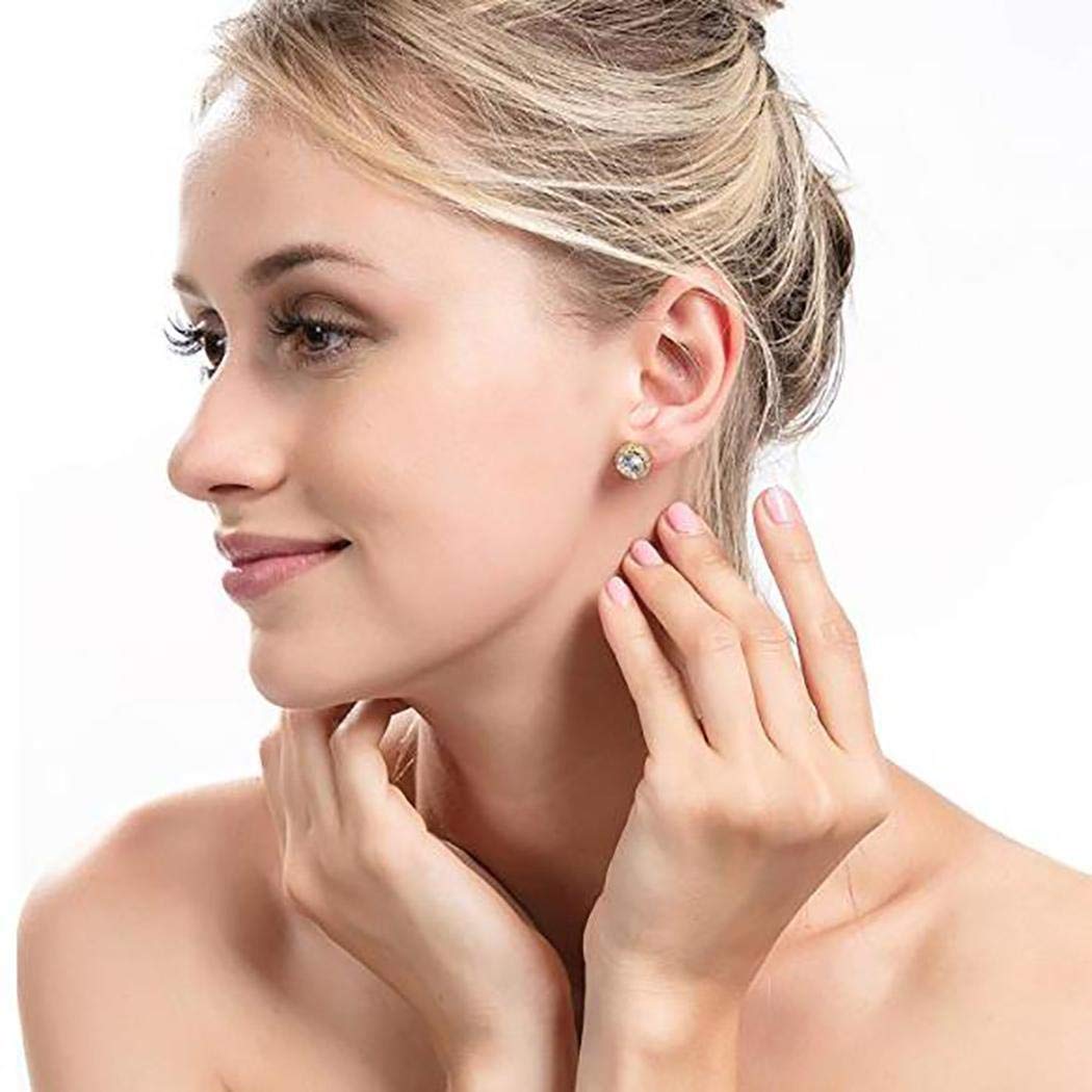 UpBeauty Women Fashion Trendy Style Rhinestone Stud Earring Jewelry Gift Stud