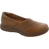 Clarks Certina Edge Women's Slip On, 8 B(M) US, Tan