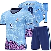 Kids Soccer Jerseys Tracksuit For Boys and Girls Youth Shirts and Shorts +Sock